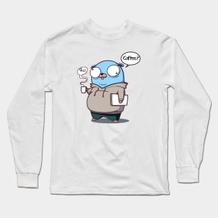 Golang Gopher Developer and His Soul Long Sleeve T-Shirt